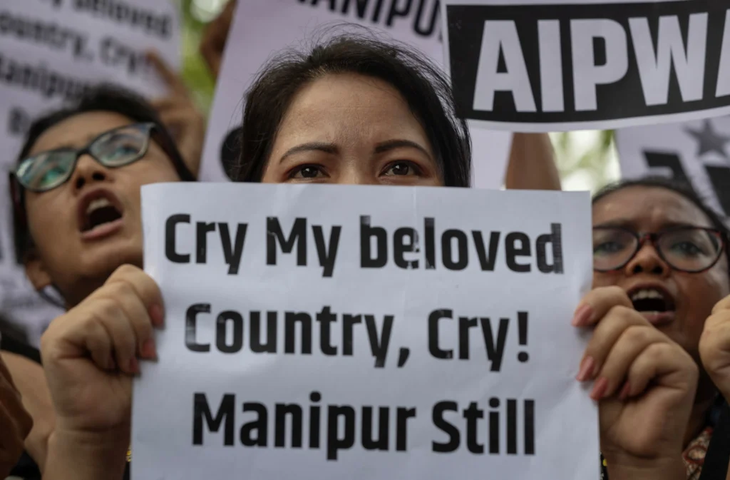 manipur violence . president's rule imposed in manipur as bjp govt falls